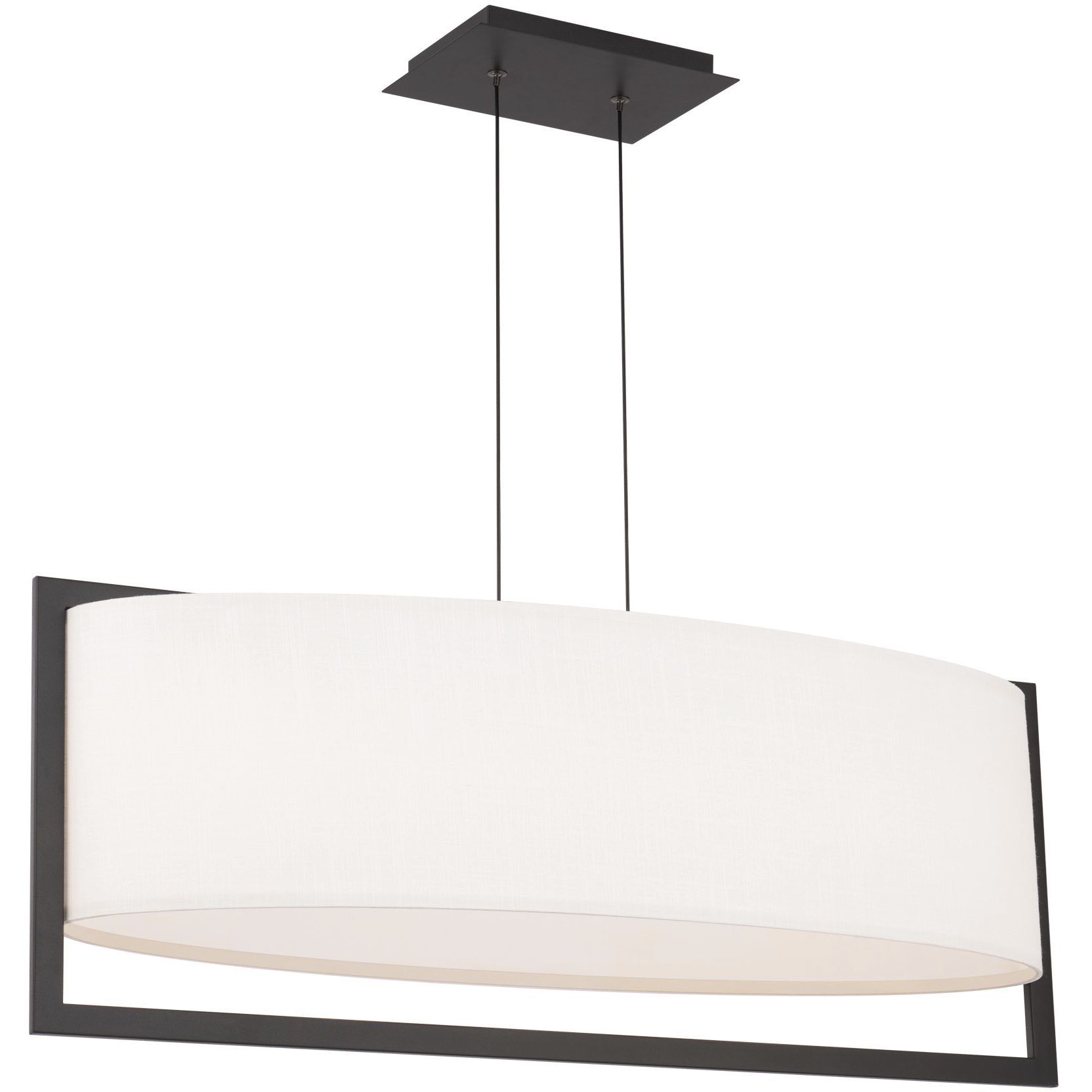 WAC Lighting PD-33331-BK Park Avenue Linear Pendant Ceiling