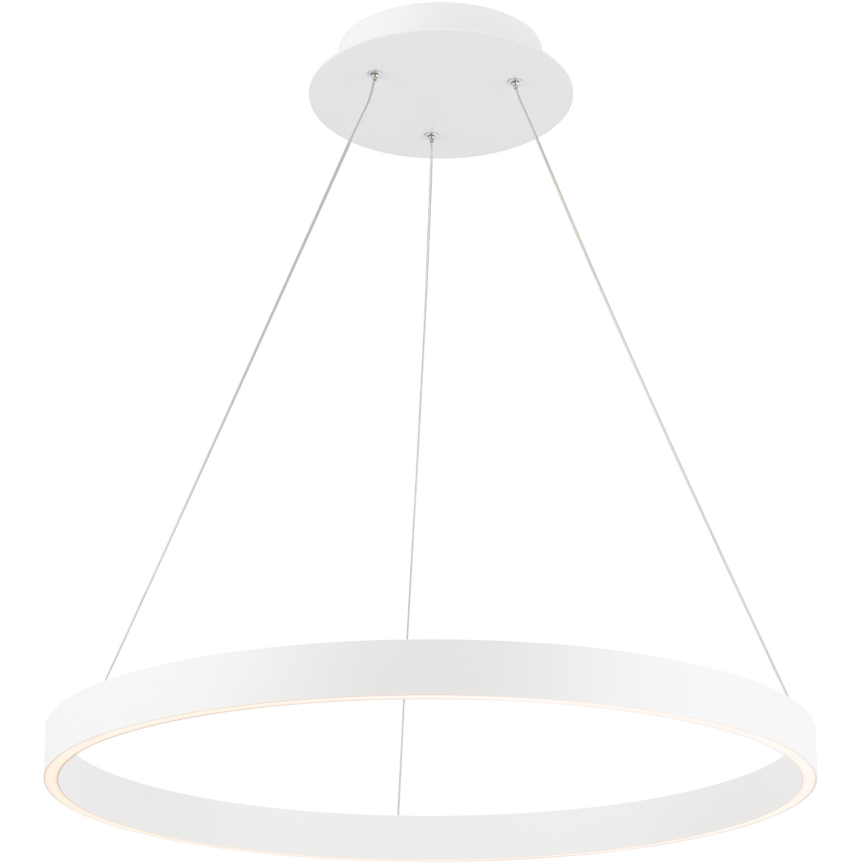 WAC Lighting PD-81124-WT Sirius LED 24 inch White Pendant