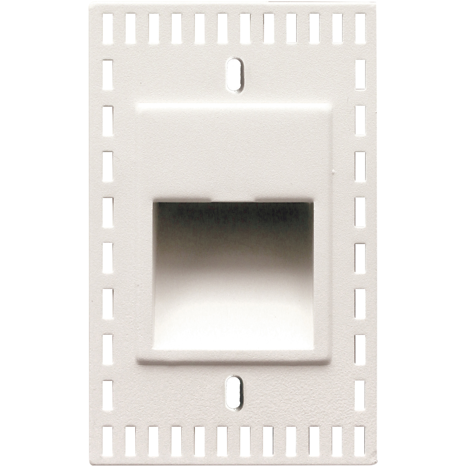 WAC 120V Invisible Trim Step Light LED 1.75 inch White ADA Step and Wall Light in 2700K Warm LED, WAC Lighting