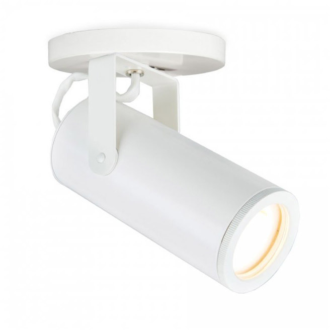 Silo LED 4.5 inch White Flush Mount Ceiling Light in 4000K