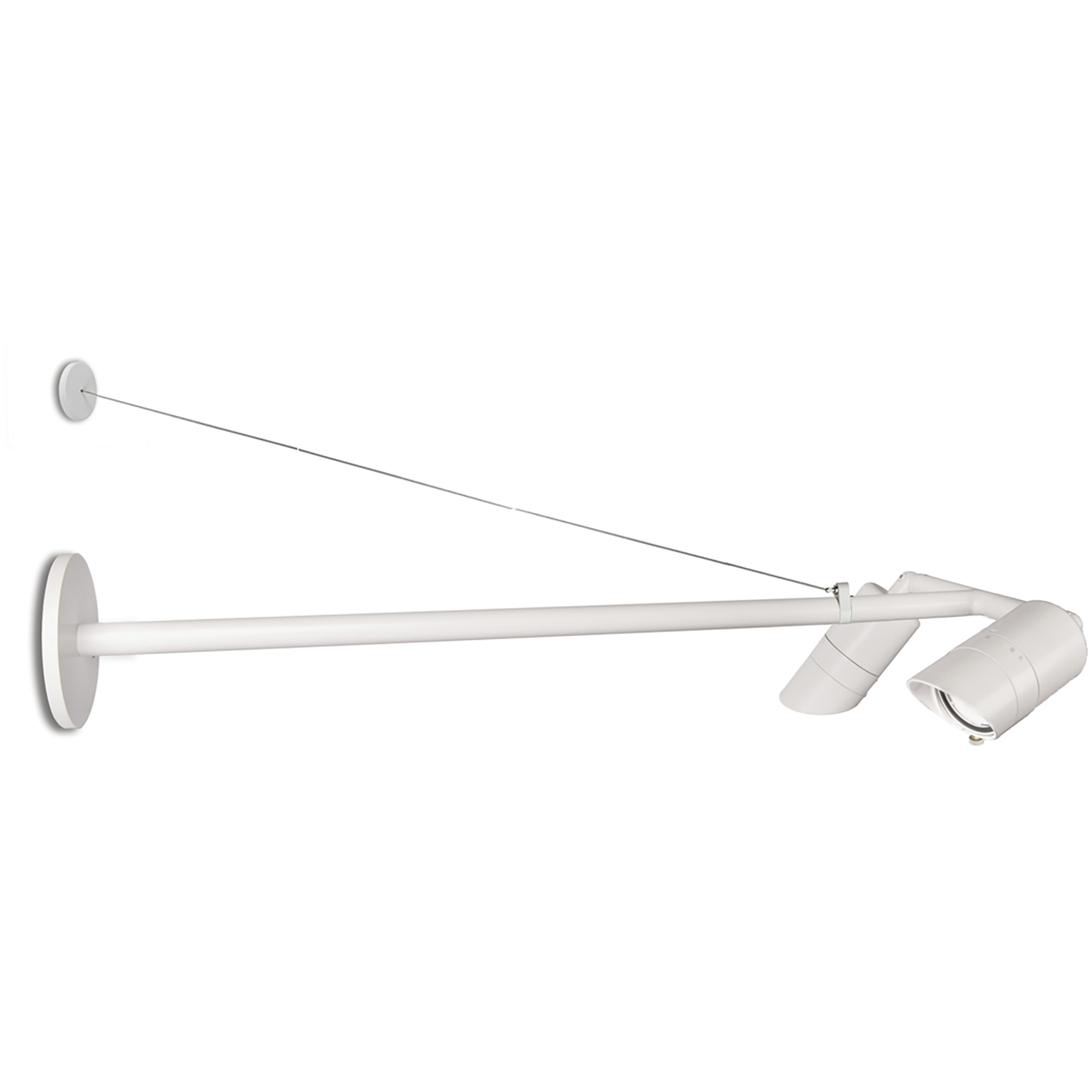 Endurance LED 5 inch White Outdoor Wall Lighting in 3000K, WAC Limited