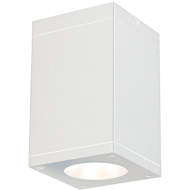Cube Arch LED 4.5 inch White Flush Ceiling Light in Spot, 90, 2700K