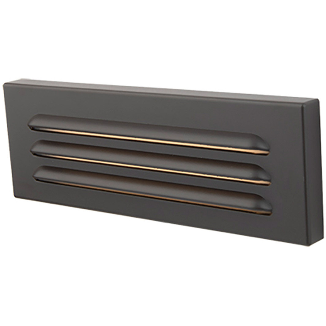 WAC 12V Surface Mounted Step Light LED 9 inch Bronze ADA Step and Wall Light in 2700K Warm LED, WAC Landscape