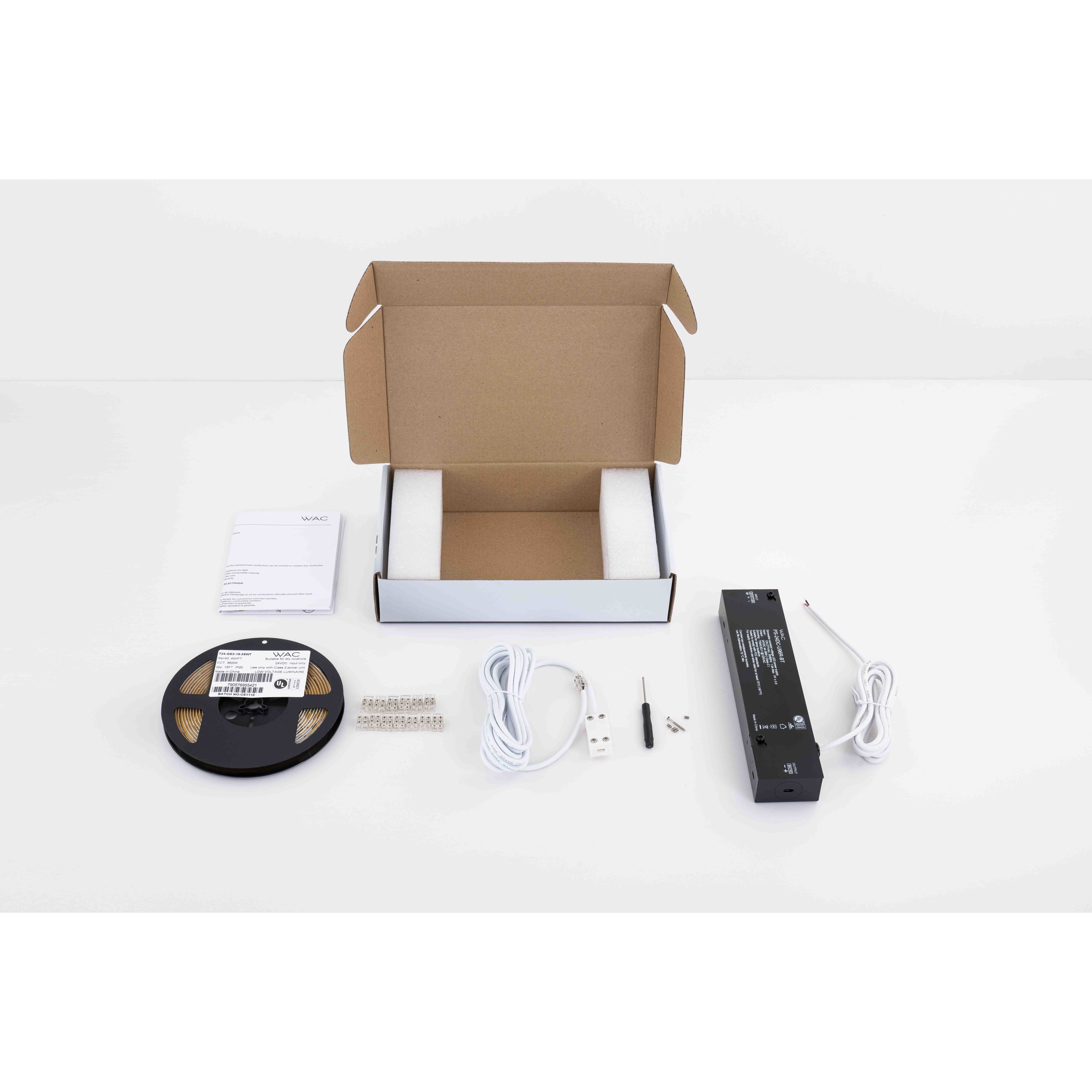 WAC Lighting T24-GE3-15-27KIT Gemini 24 LED 180 inch White LED