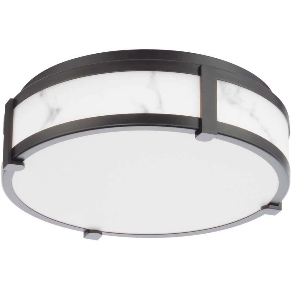 WAC Lighting FM-27214-BK Constantine LED 14 inch Black Flush Mount