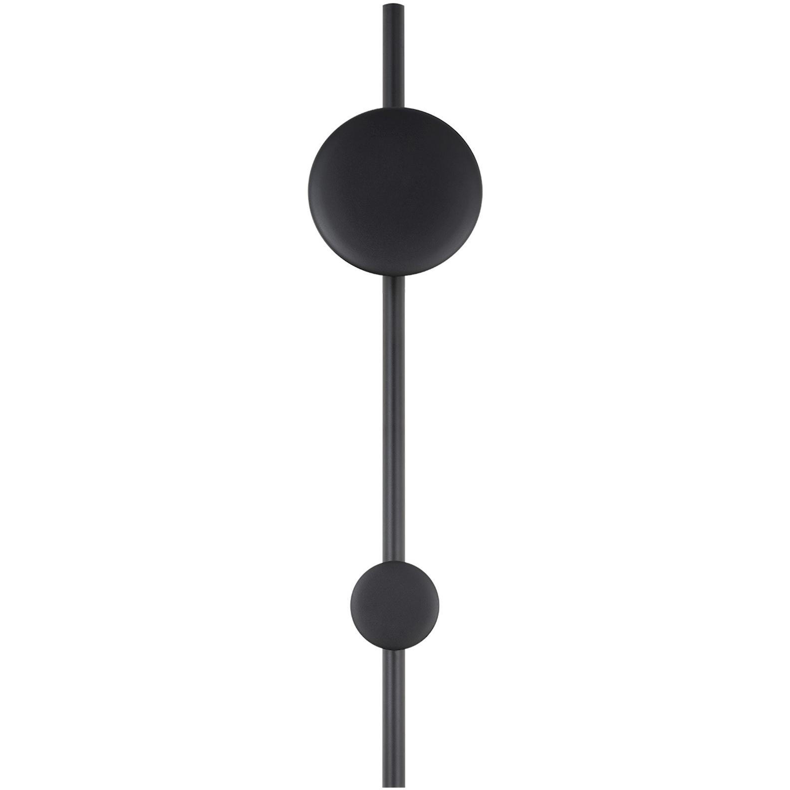 Clocker LED 3.5 inch Black ADA Wall Sconce Wall Light, dweLED