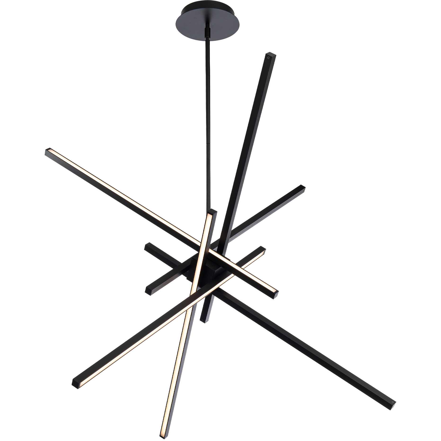 WAC Lighting PD-73139-BK Parallax LED 38.75 inch Black Pendant