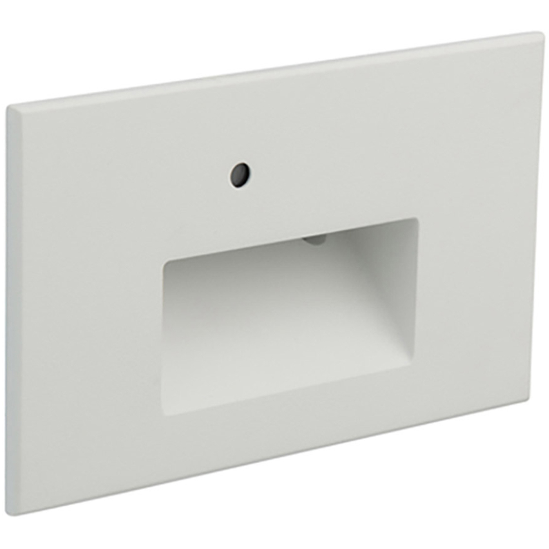 WAC 120V Step Light Anti Microbial LED 1.5 inch White ADA Step and Wall Light in 3000K Warm White LED, WAC Lighting