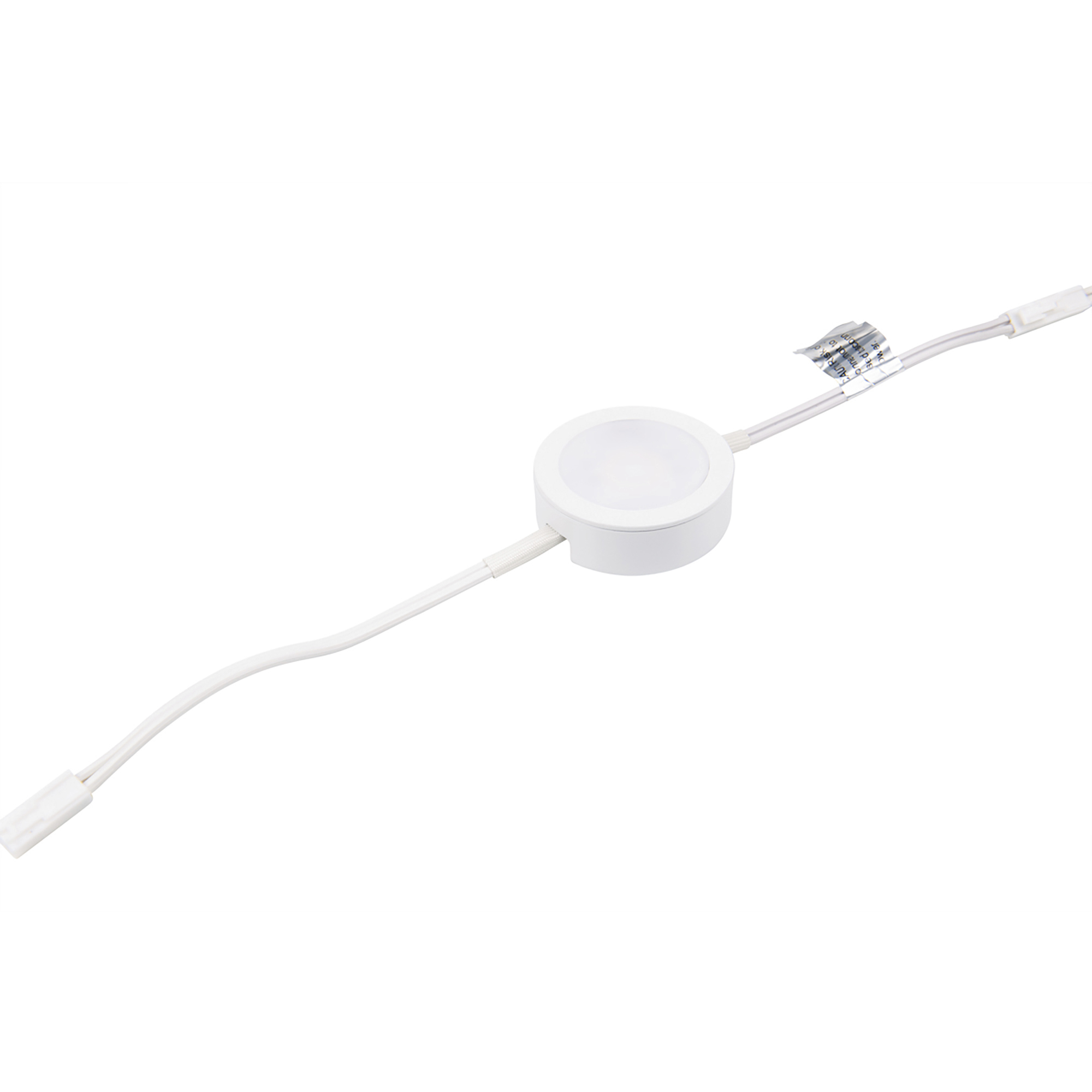 Line Voltage Puck Light LED White Button Light, WAC Limited