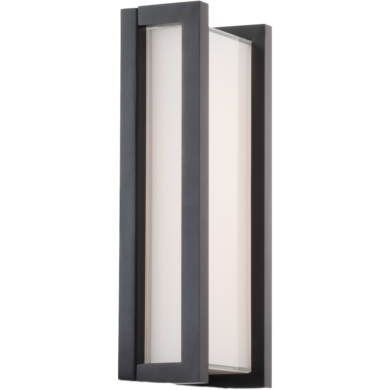 WAC Lighting WS-W44011-BK Axel LED 10.88 inch Black Outdoor