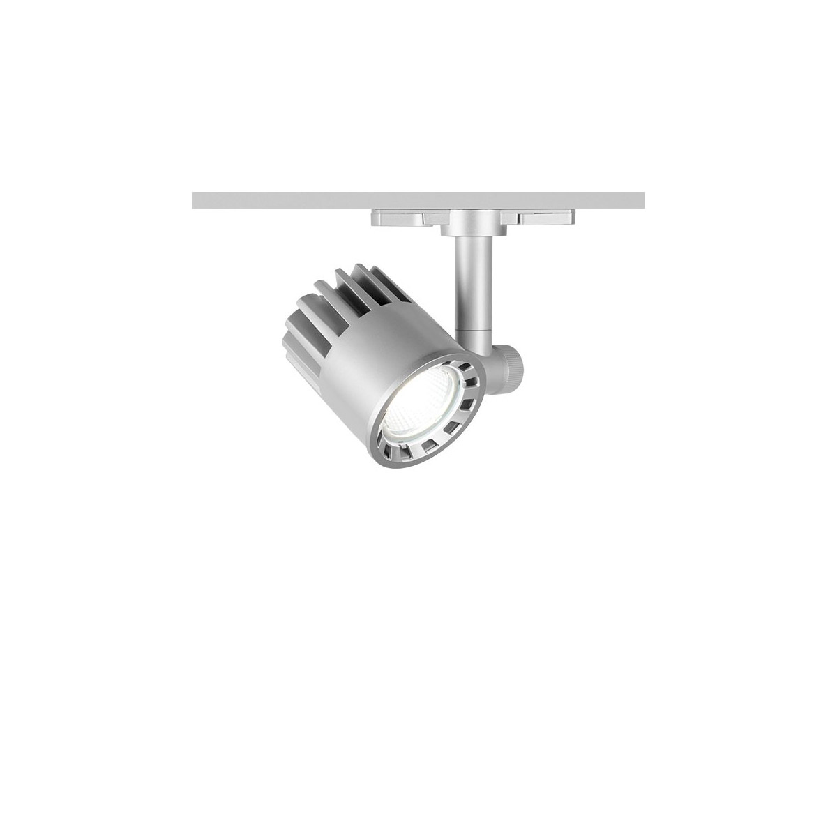 Exterminator 1 Light 120 Platinum Track Head Ceiling Light in Flood, 85, 2700K