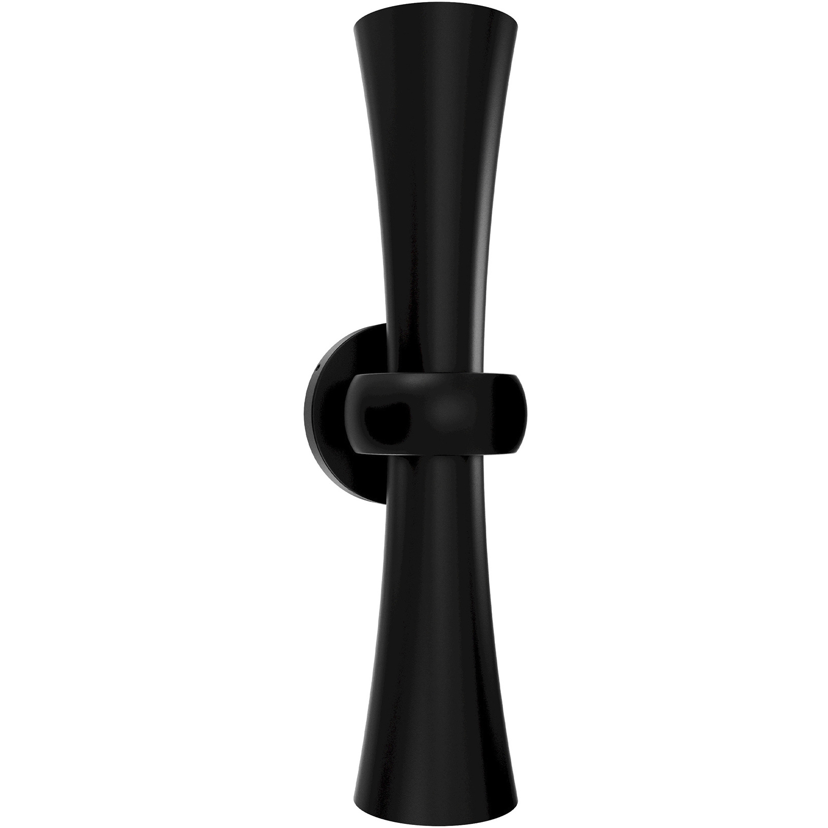 Fido LED 24 inch Black Outdoor Wall Light, dweLED