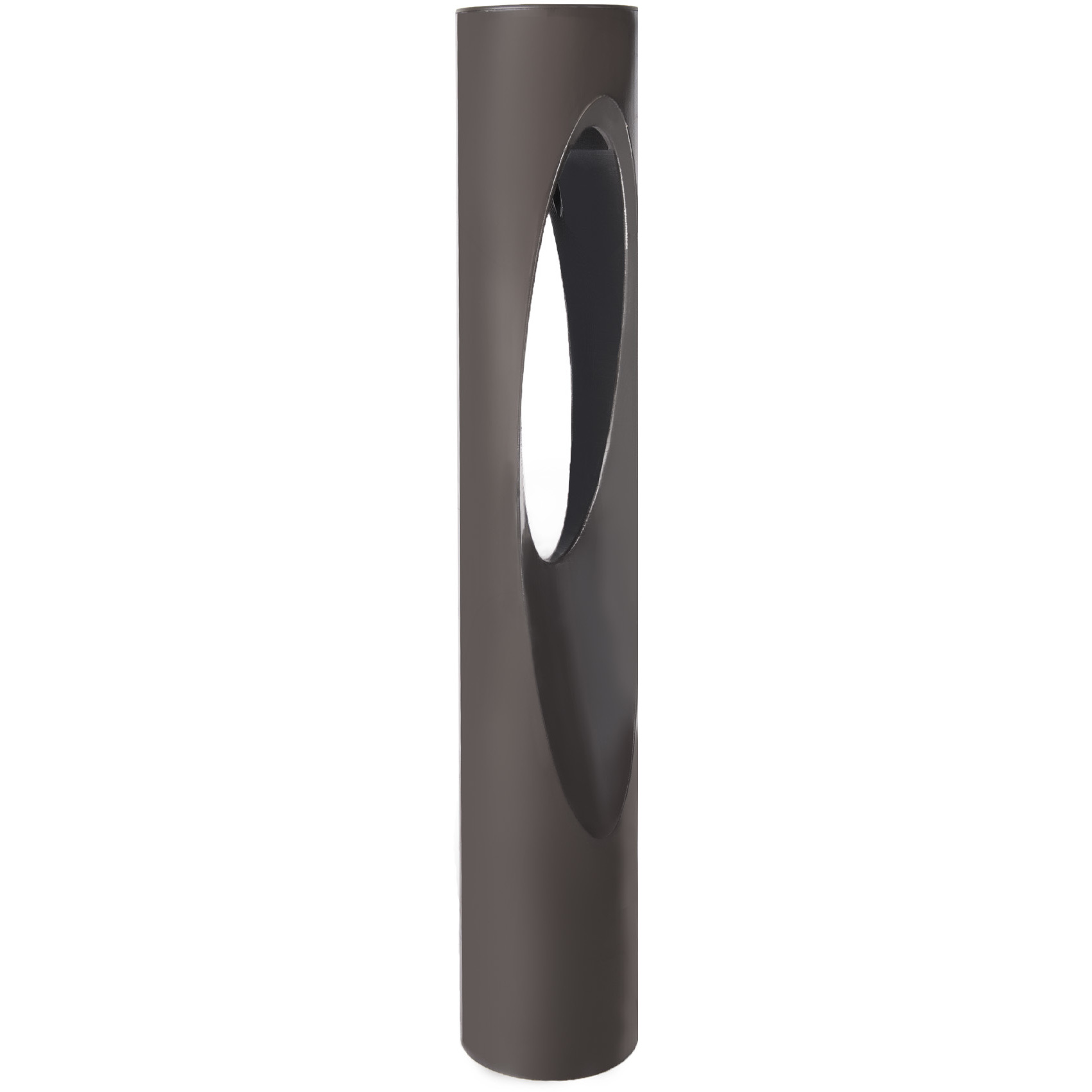 Scoop 12 5.7 watt Bronze Bollard Light in 2700K Warm LED, WAC Landscape
