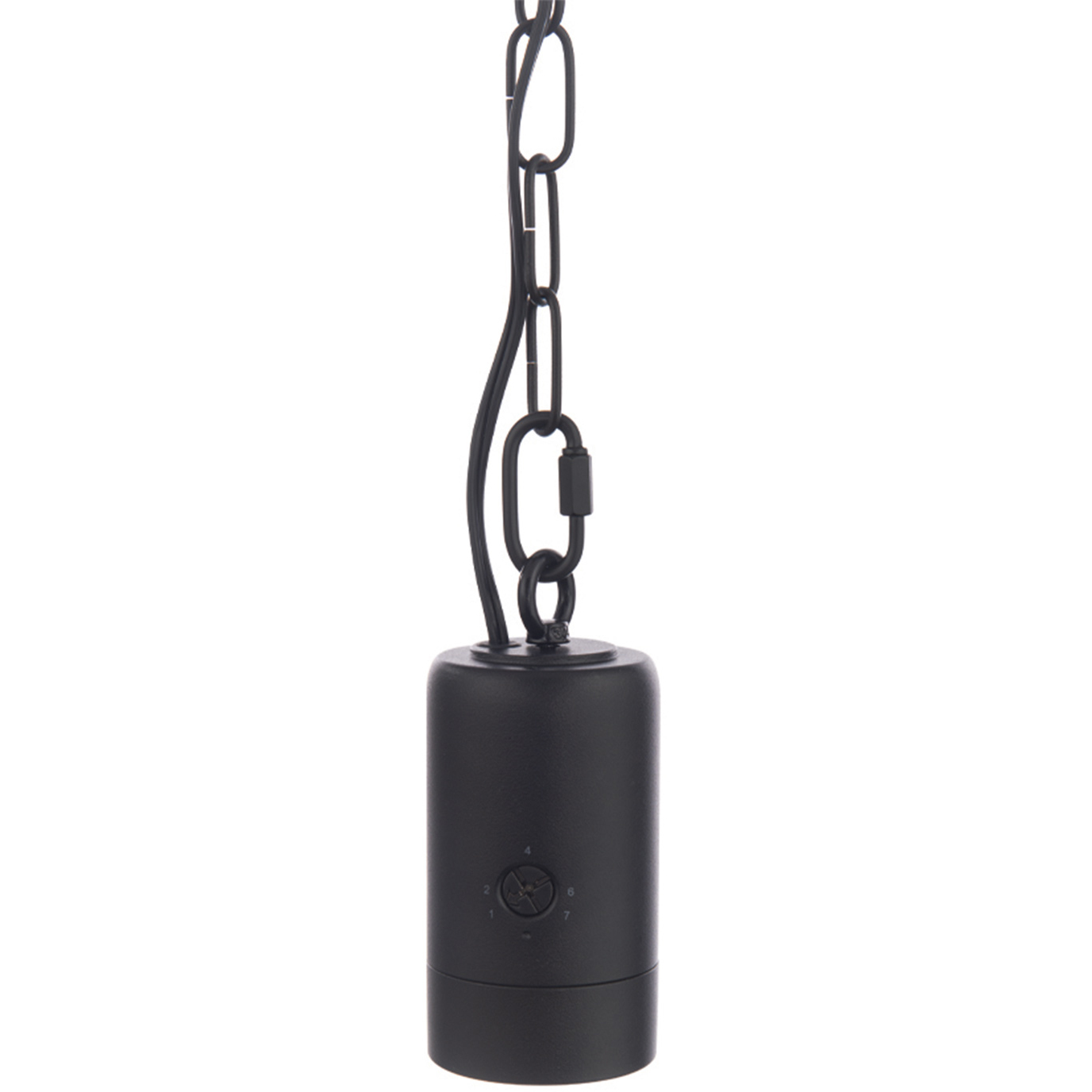Estrella LED 2.32 inch Black Outdoor Mini-Pendant, WAC Landscape