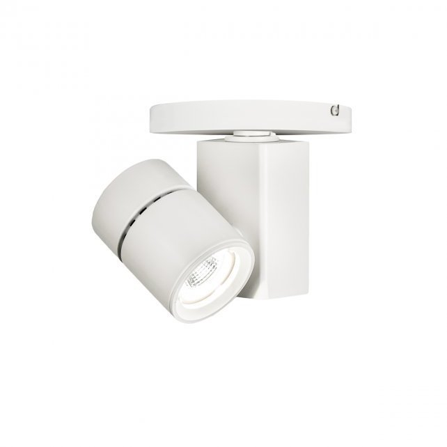Exterminator II LED 4.5 inch White Flush Mount Ceiling Light in Narrow, 85, 3000K, Monopoint