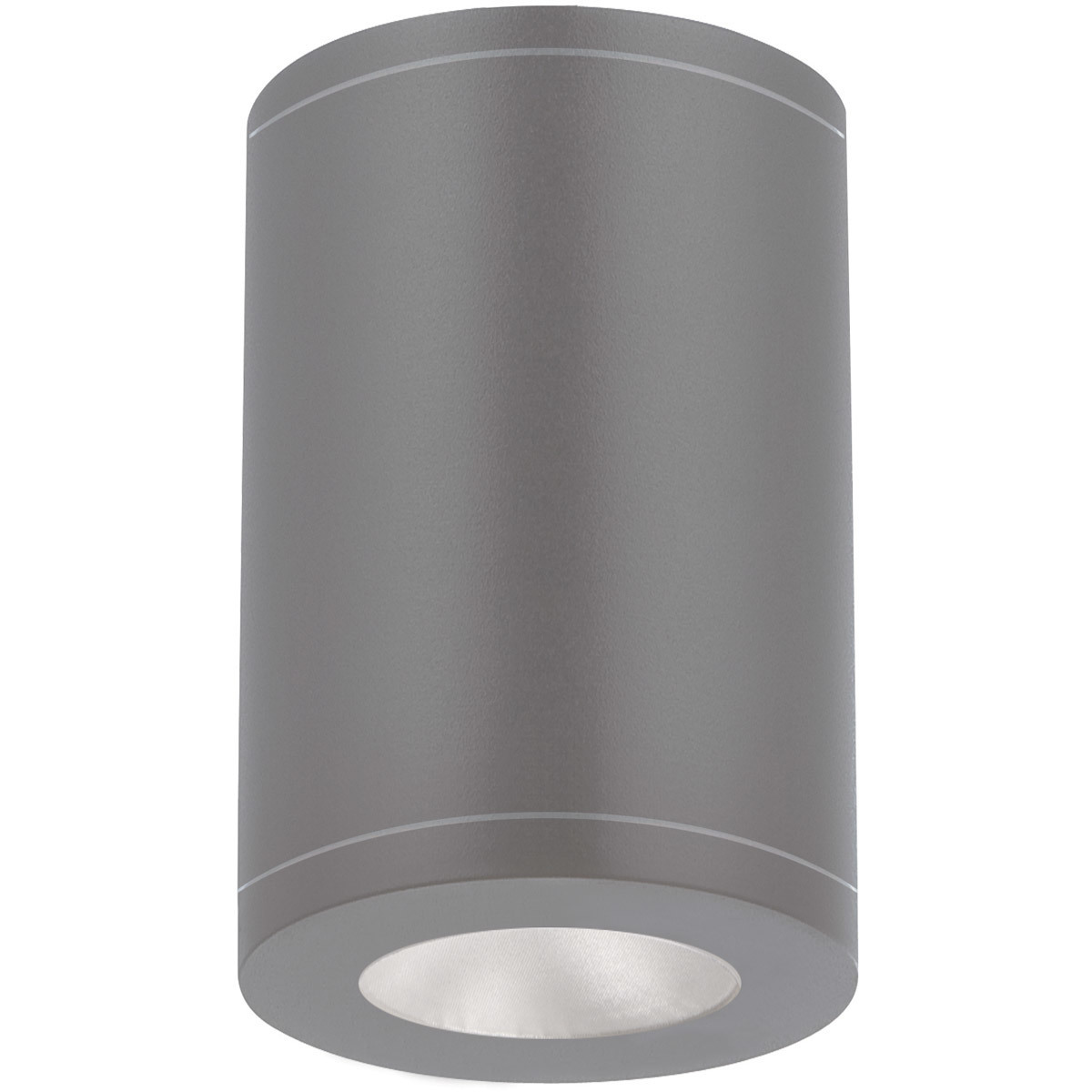 Tube Arch LED 4.88 inch Graphite Outdoor Flush in Flood, 85, 2700K