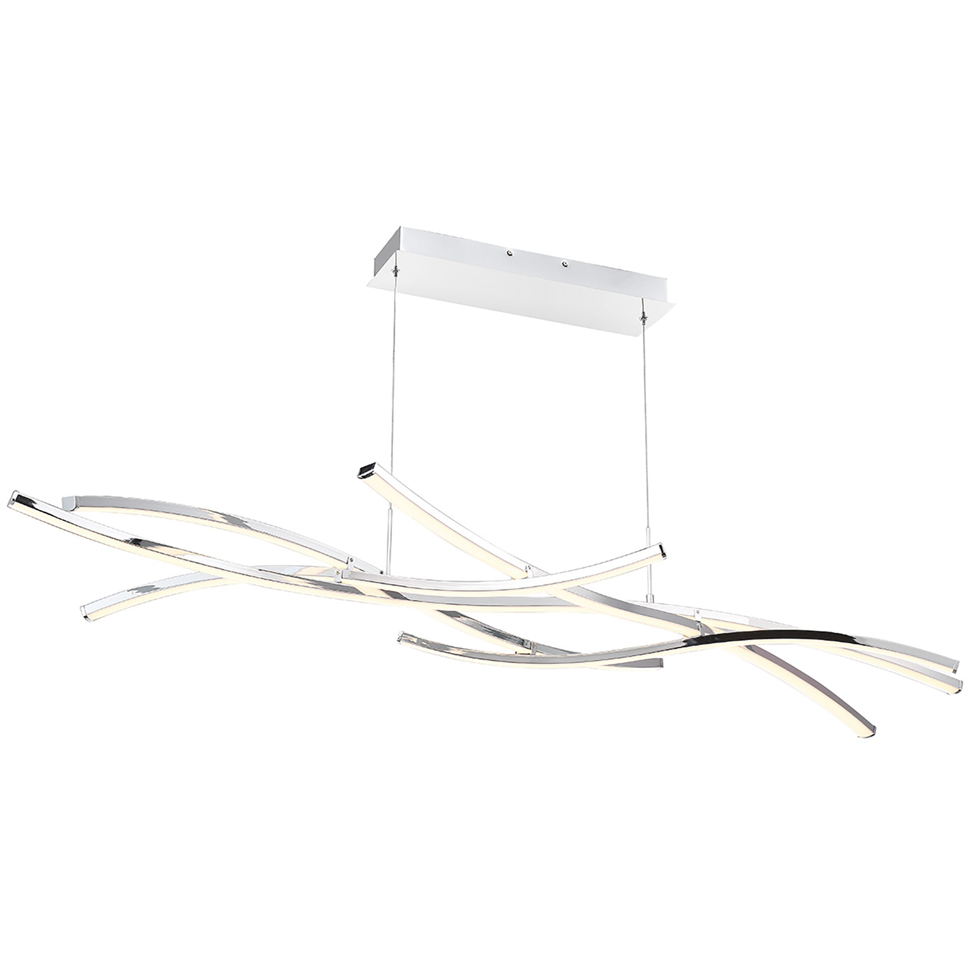 WAC Lighting PD-60964-CH Divergence Linear Chandelier