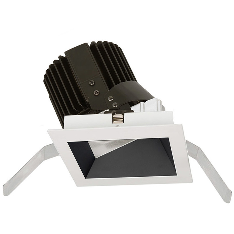 WAC Lighting R4SWT-A927-BKWT Volta LED B/Wt Recessed Lighting in 90 ...