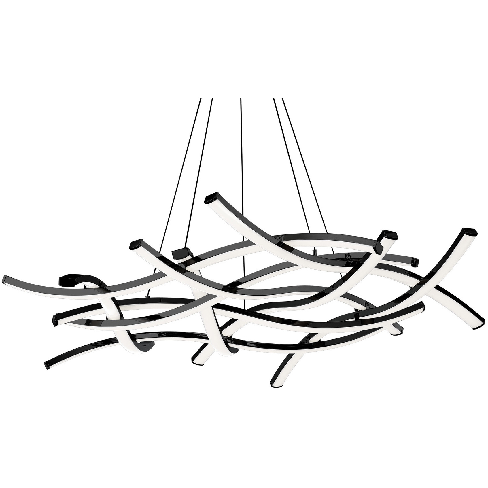 WAC Lighting PD-60944-BK Divergence LED 43.75 inch Black