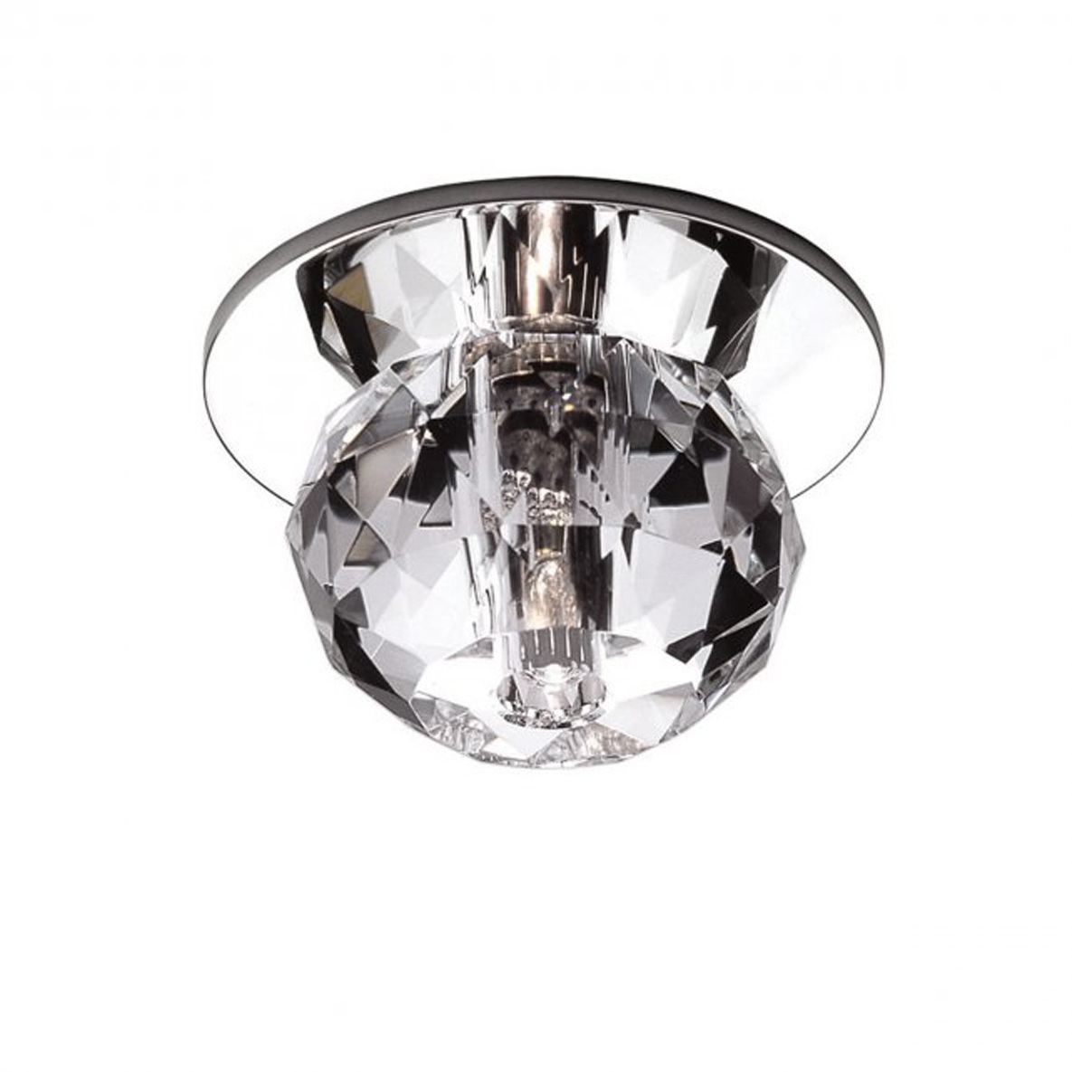 Beauty Spot LED Clear/Chrome Recessed Lighting