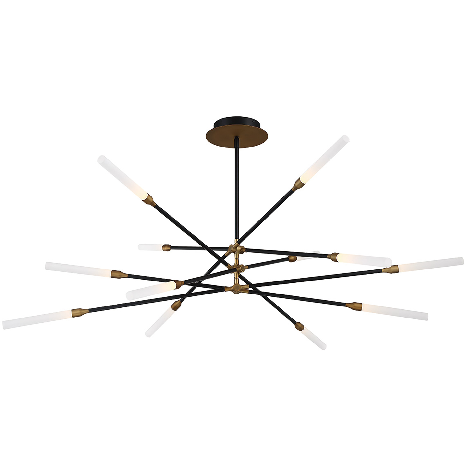 WAC Lighting PD-55912-BK/AB Houdini LED 46.69 inch Black