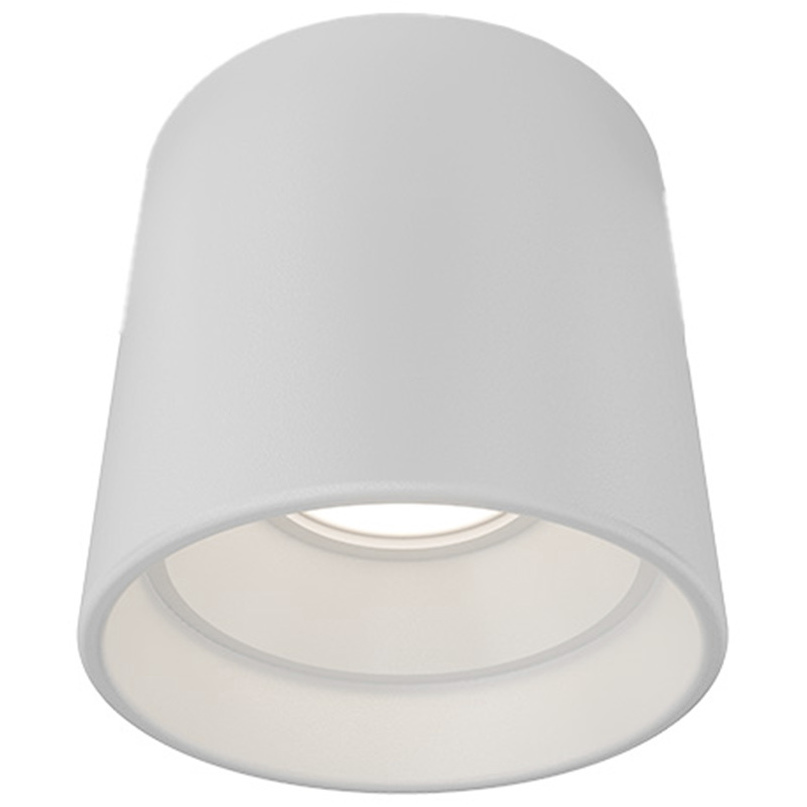 Downtown LED 3.5 inch White Outdoor Flush Mount in 3000K, dweLED