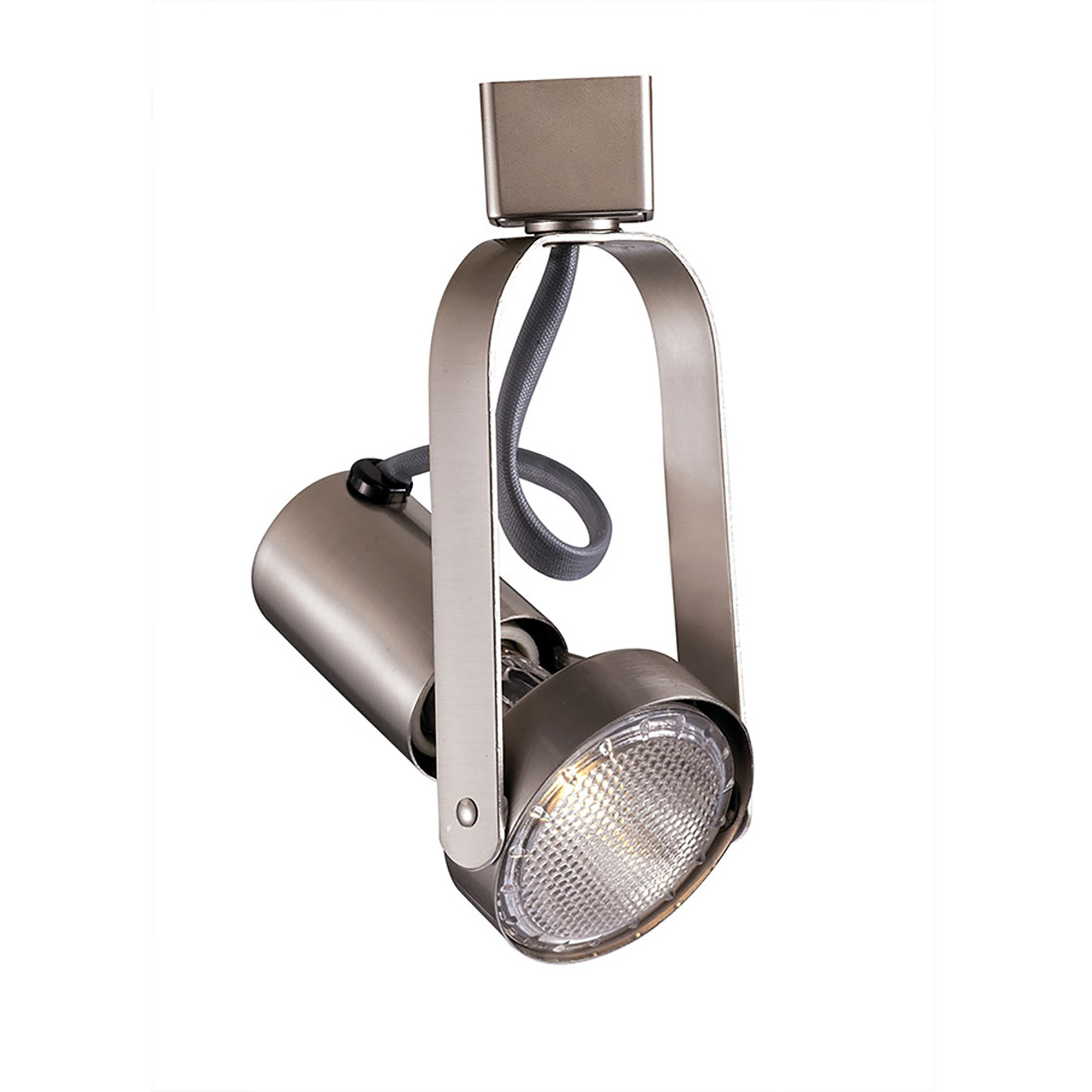 TK-763 1 Light 120 Brushed Nickel L Track Fixture Ceiling Light, WAC Limited