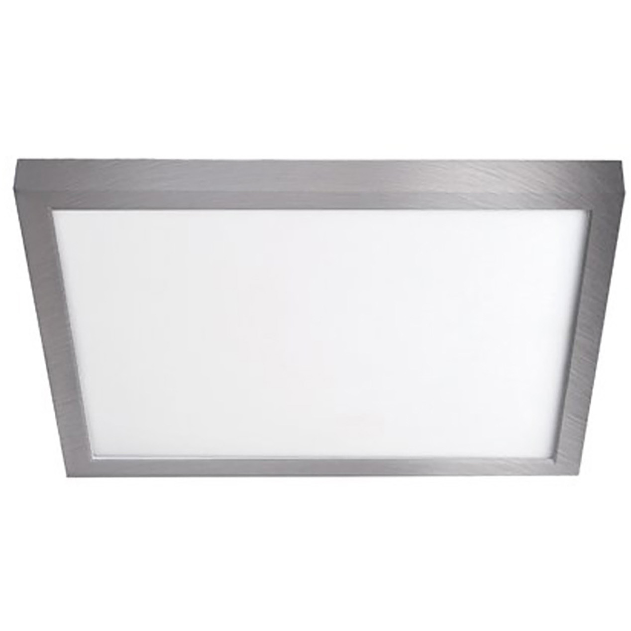 Square LED 11 inch Brushed Nickel Flush Mount Ceiling Light in 3500K, WAC Limited