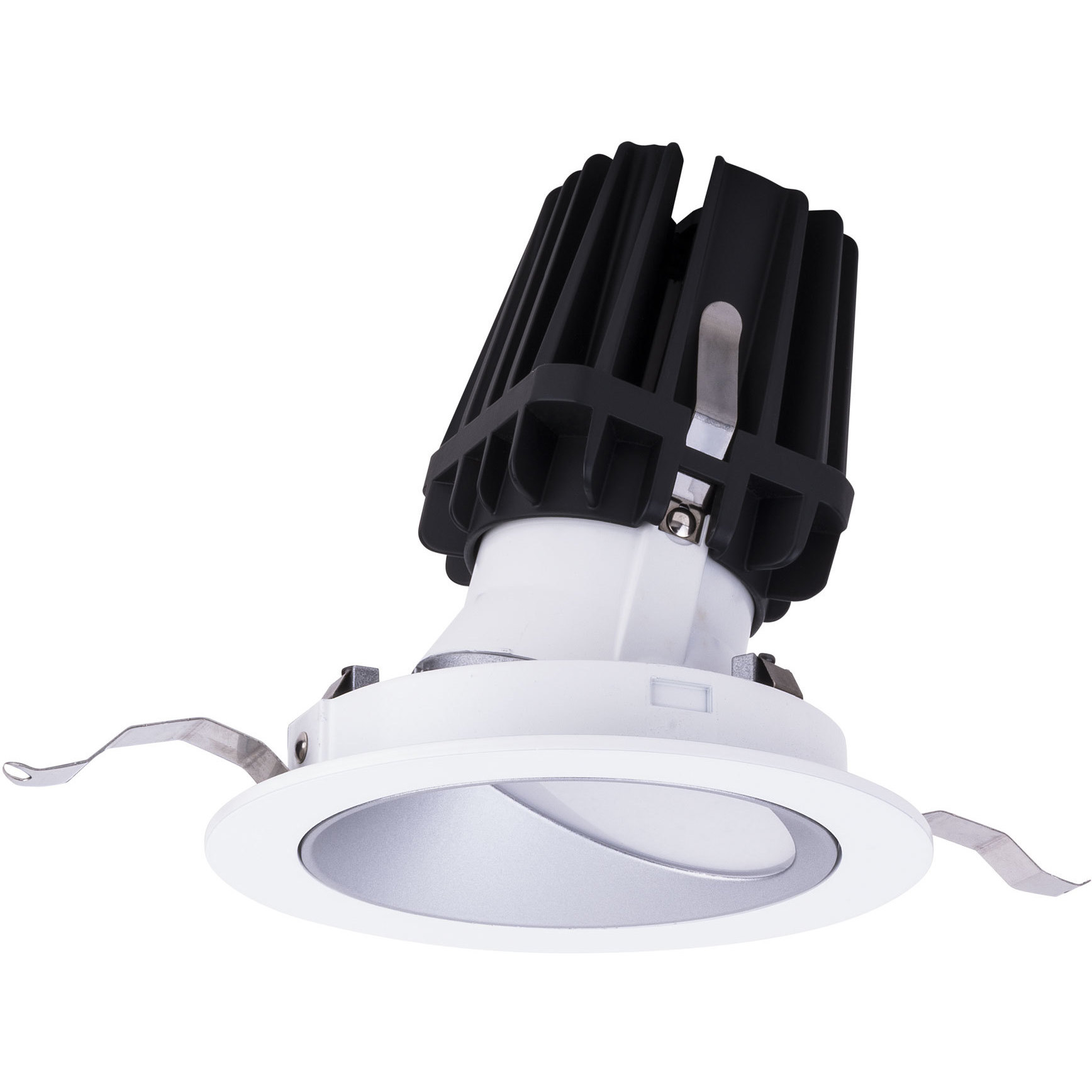 FQ Integrated LED Haze/White Recessed Trim in 3000K, 4" LED