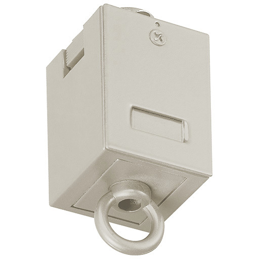 H Track 120 Brushed Nickel Track Component Ceiling Light, WAC Limited