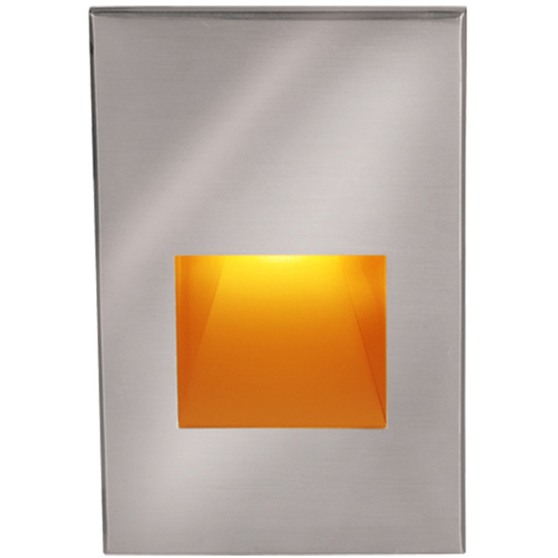 WAC Lighting WL-LED200F-AM-SS LEDme Step and Wall Lights 277 3.9 watt