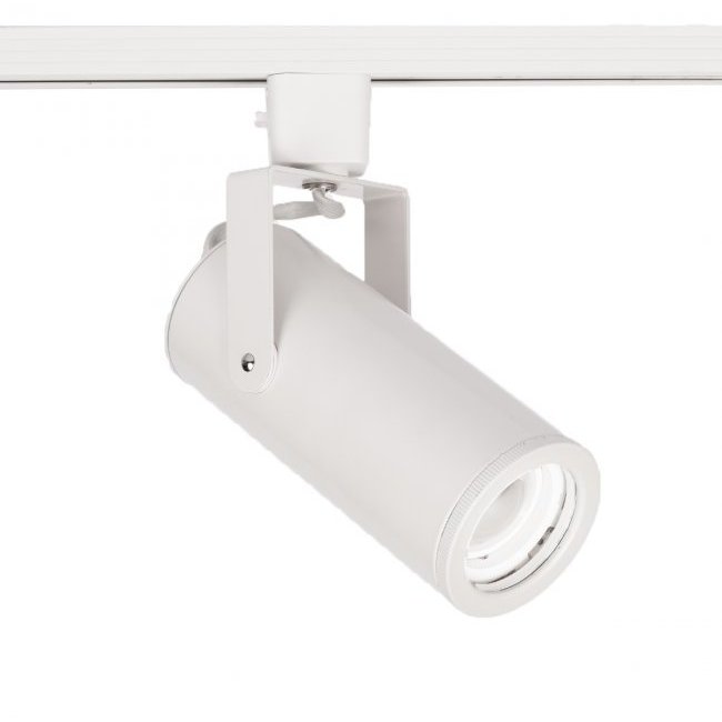 Silo 1 Light 120 White L Track Fixture Ceiling Light in 3000K