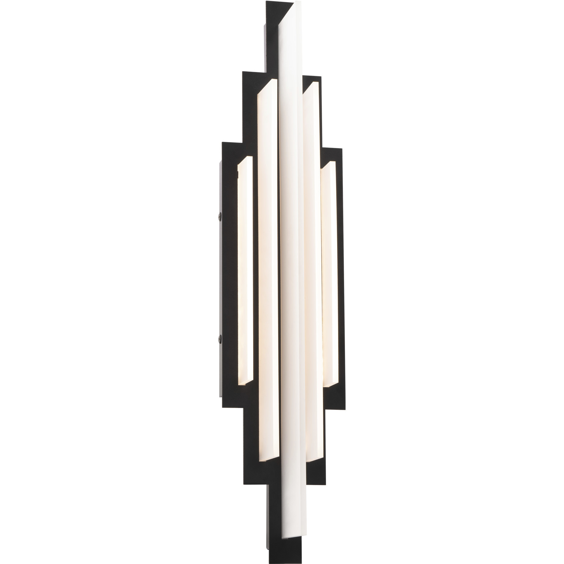 WAC Lighting WS-65323-35-BK Nouveau Wall Sconce Wall Light