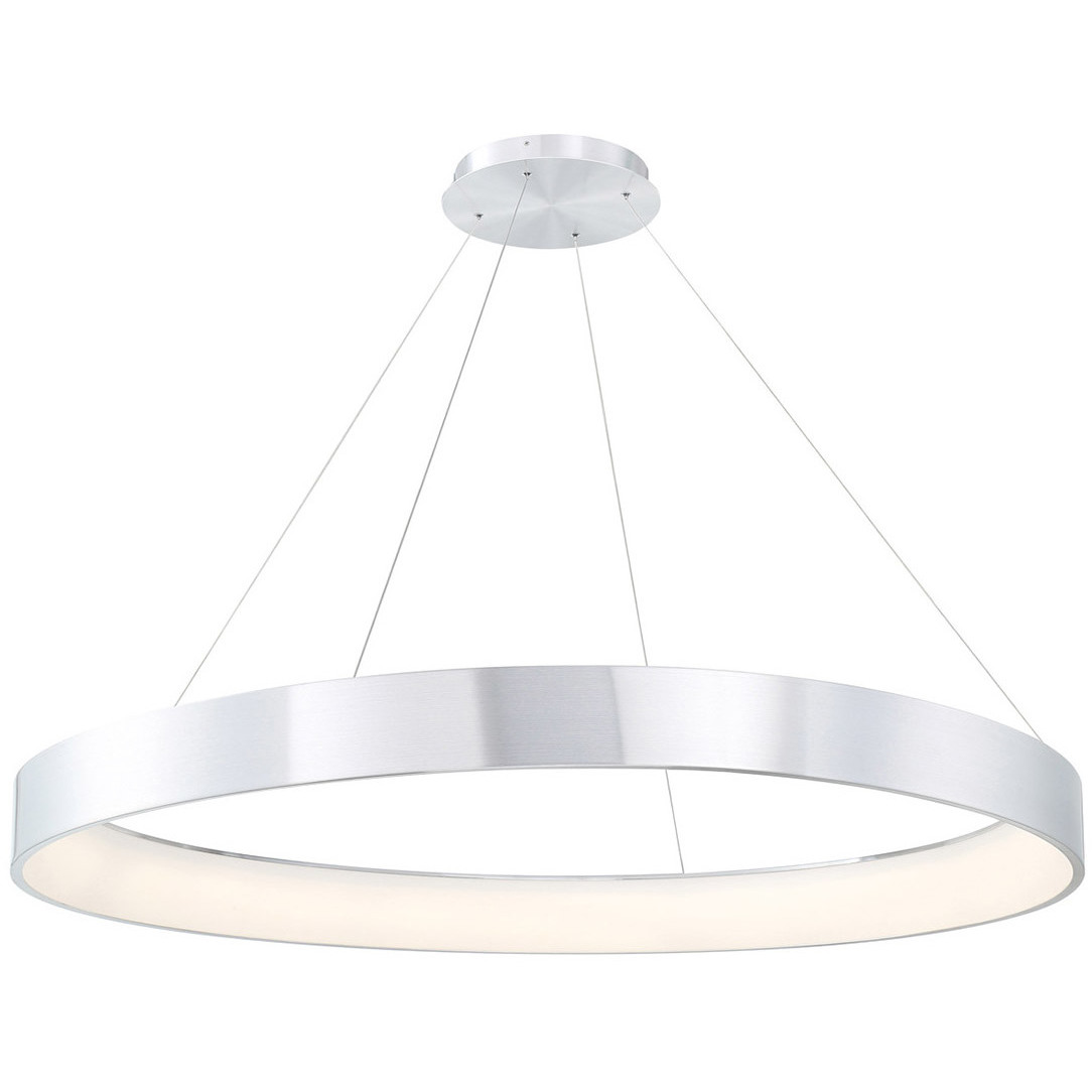 WAC Lighting PD-33753-WT Corso LED 53 inch White Pendant Ceiling Light in  53in, dweLED