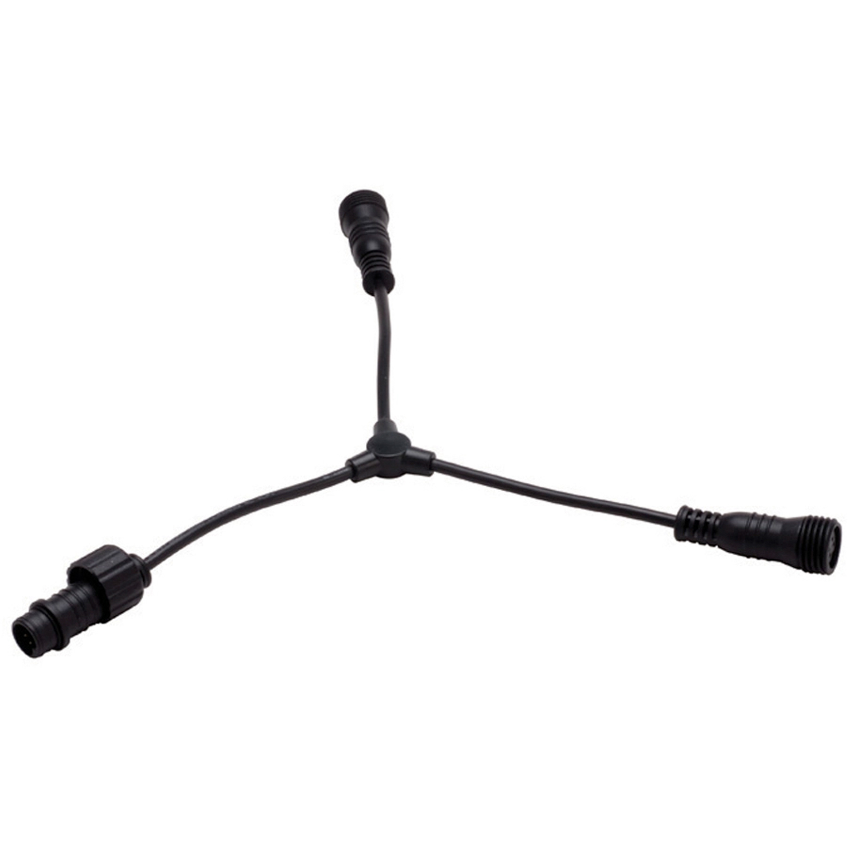 InvisiLED Outdoor Submersible RGB Black Y-Connector, WAC Lighting