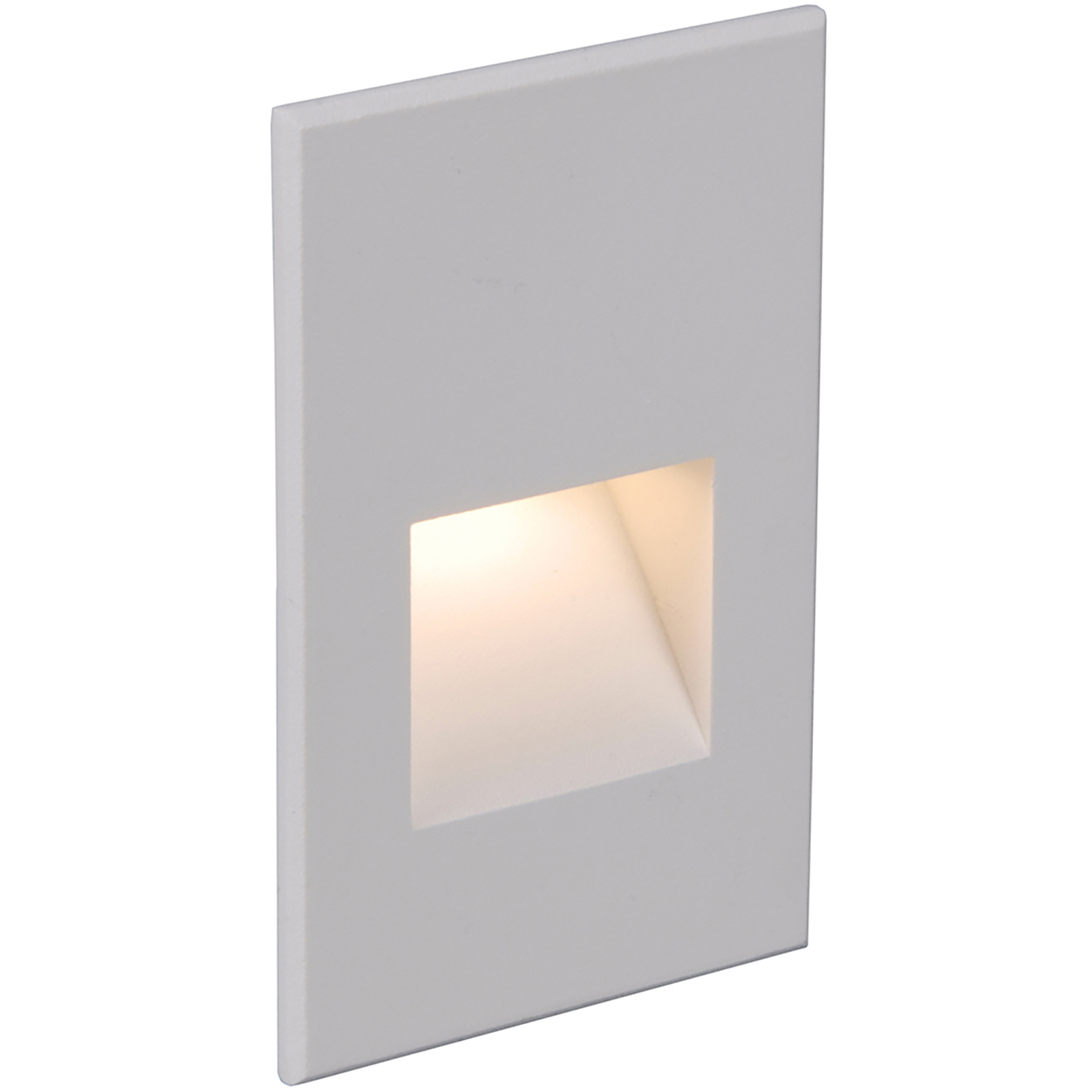 WAC 120V Step Light Anti Microbial LED 1.5 inch White ADA Step and Wall Light in Amber, WAC Lighting