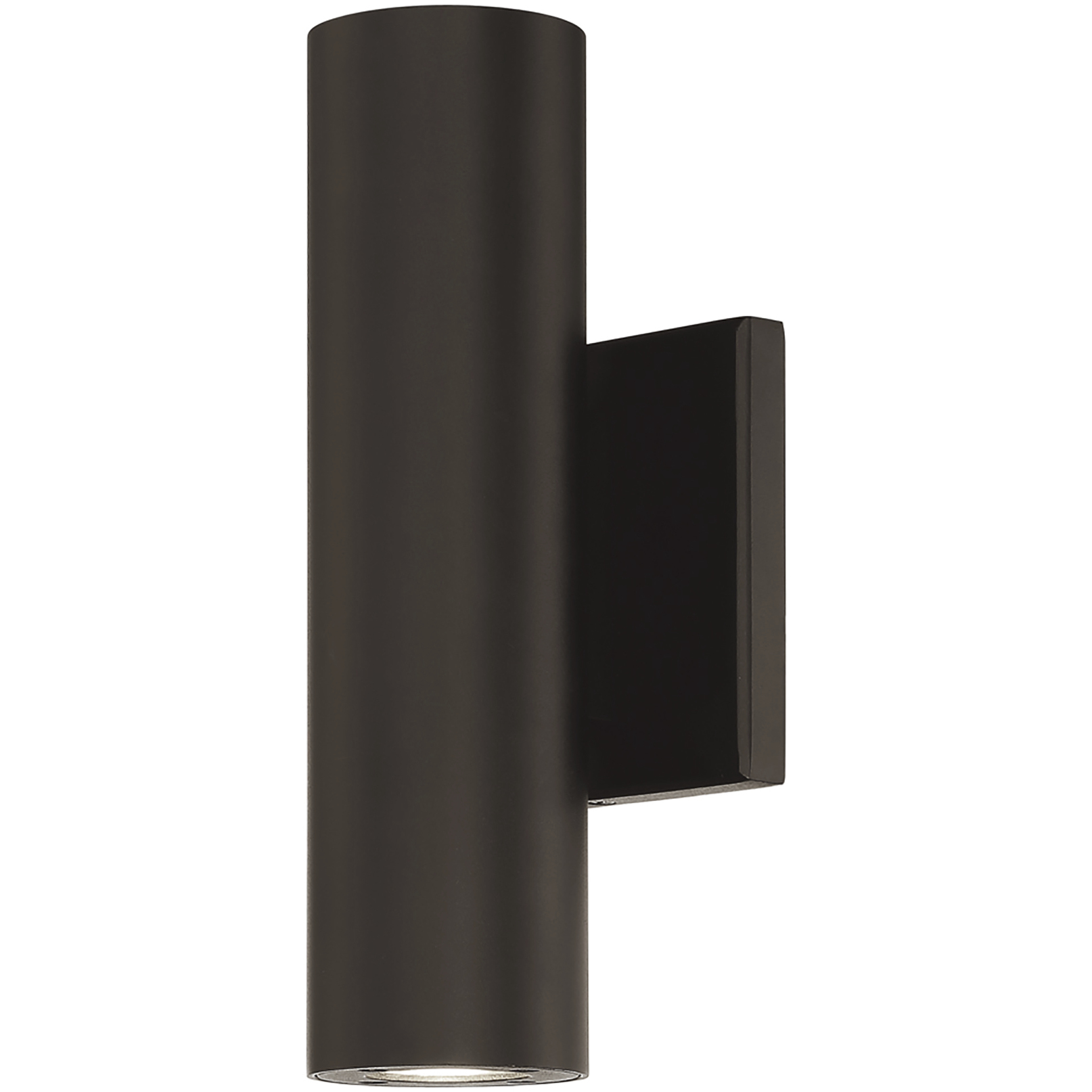 Caliber LED 10 inch Bronze Outdoor Wall Light, dweLED