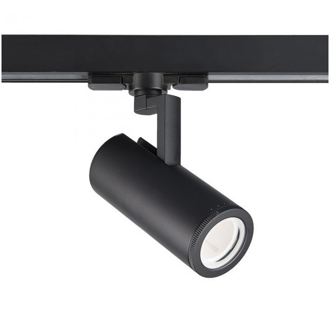 Paloma 1 Light 120 White Track Head Ceiling Light in 90, 2700K