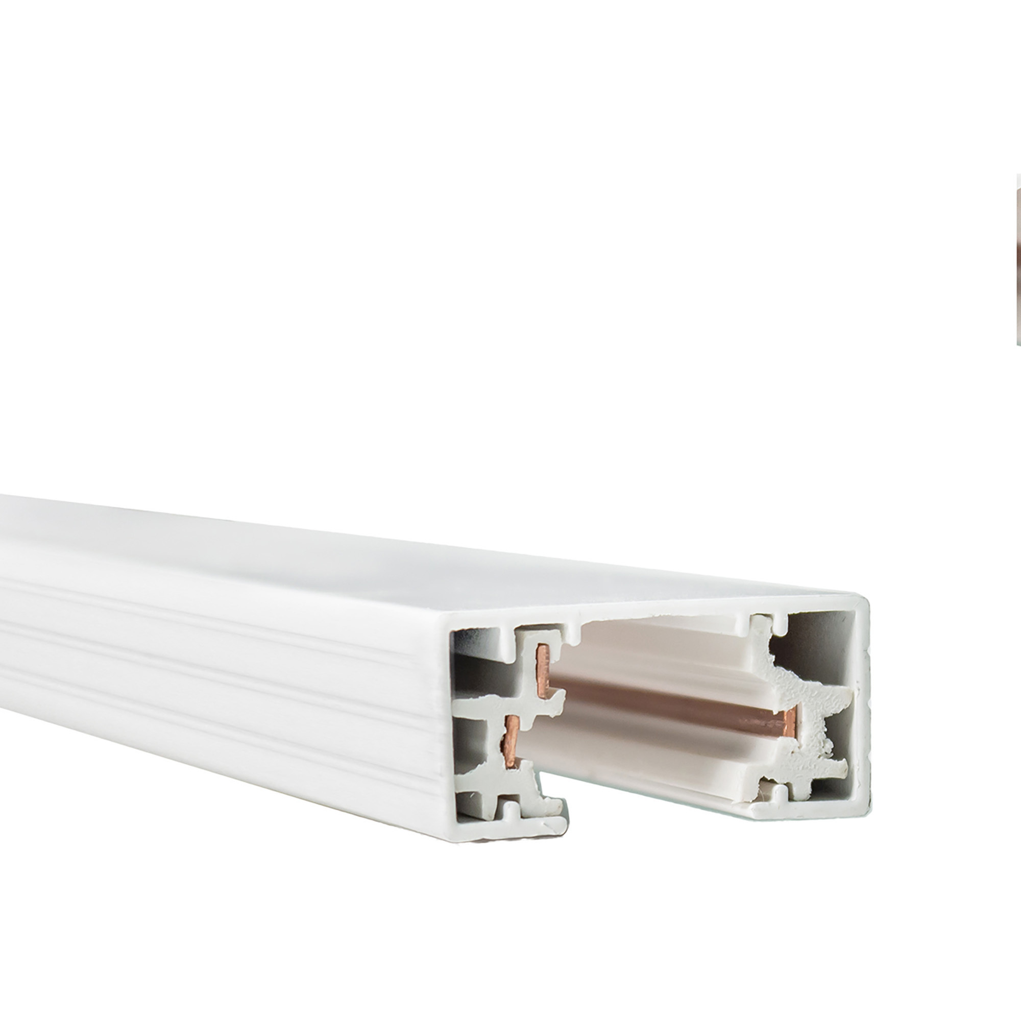 WAC Lighting HT2-BK H Track 1 Light 120 Black Track