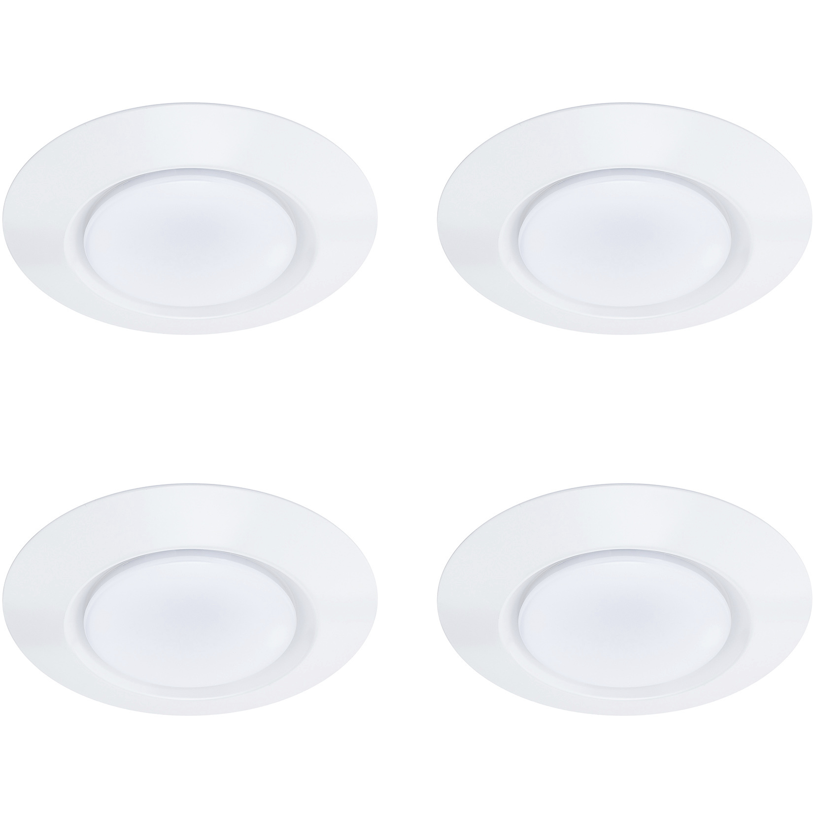 I Can't Believe It's Not Recessed LED 7.5 inch White Flush Mount Ceiling Light in 4, WAC Limited