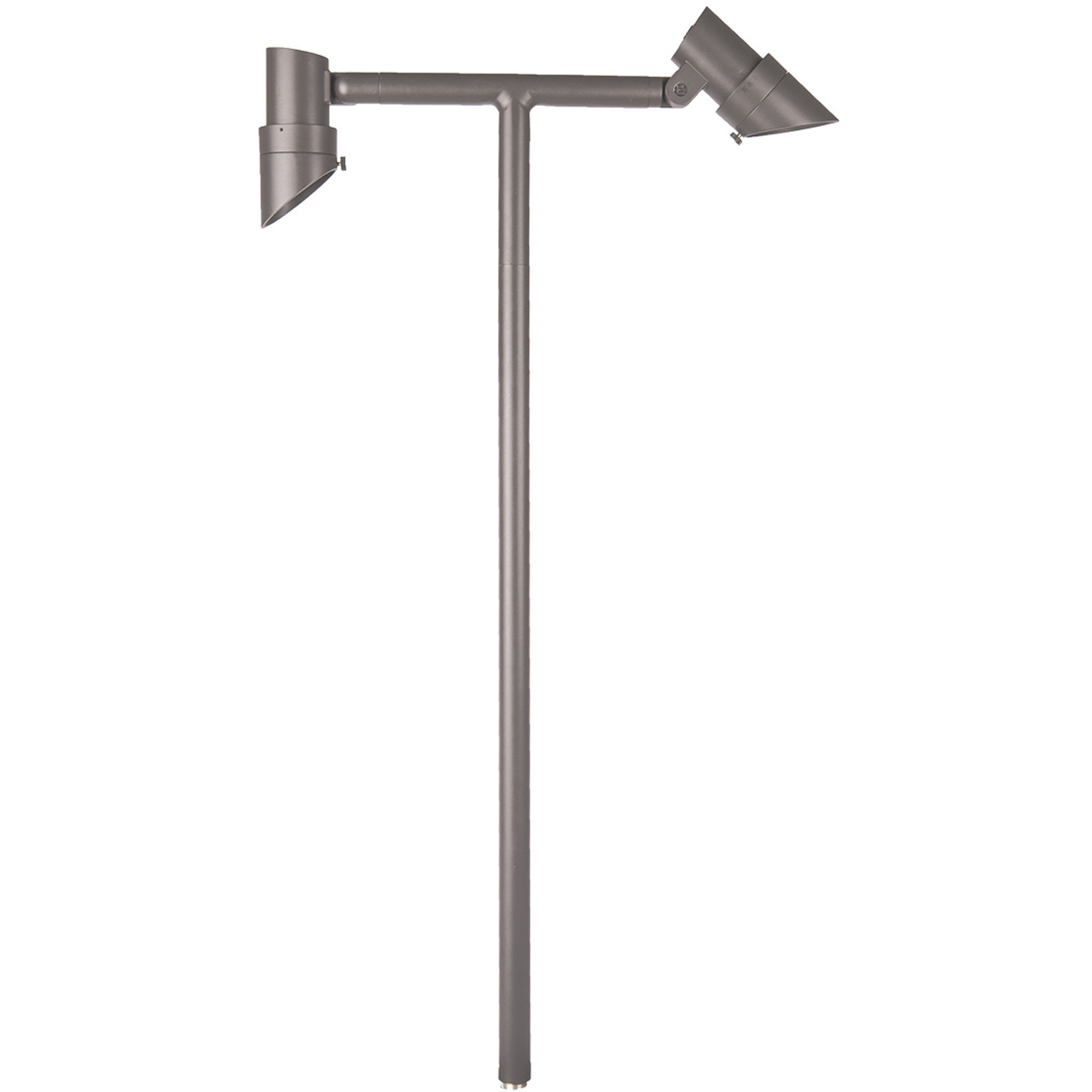 Accent Stem 12 7 watt Bronze Path and Area Light in 3000K Warm White LED, WAC Landscape