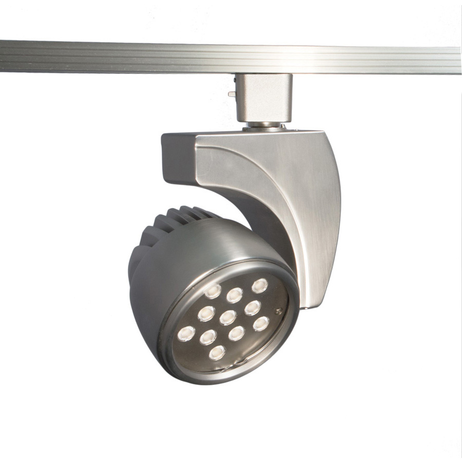 120v Track System 1 Light Brushed Nickel LEDme Directional Ceiling Light in 3000K, 20 Degrees, J Track