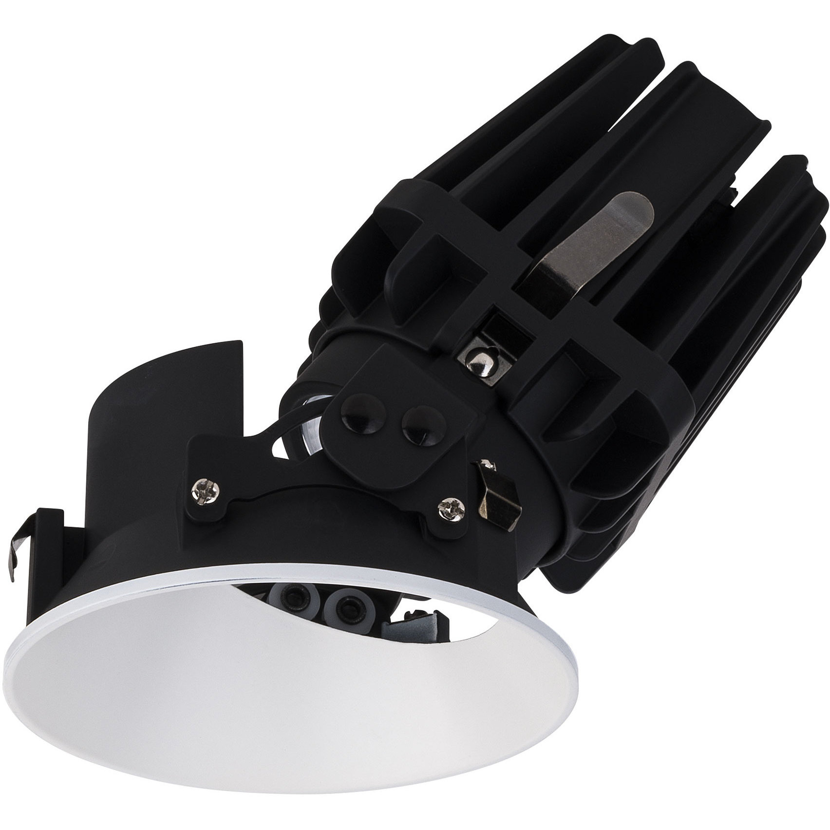 FQ Integrated LED White Recessed Trim in 1800-3000K, 4" LED
