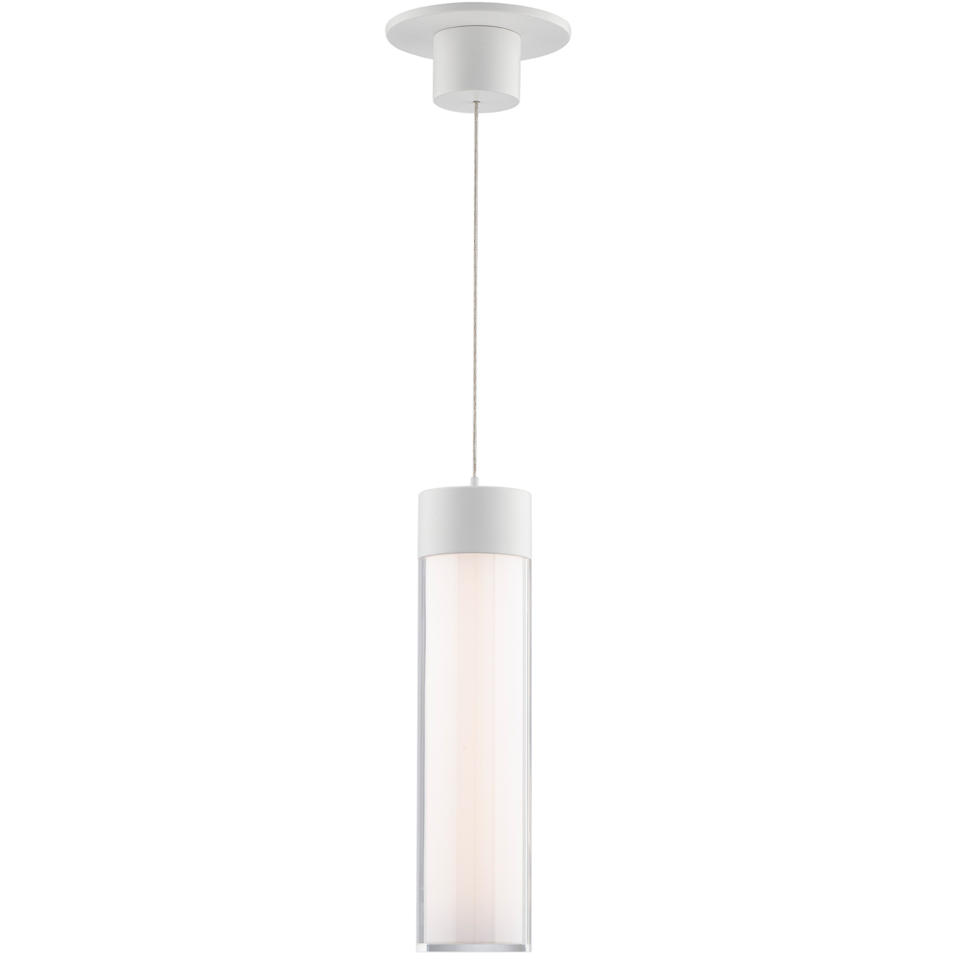 Twist-N-Lite LED 3 inch White Mini-Pendant Ceiling Light, WAC Limited