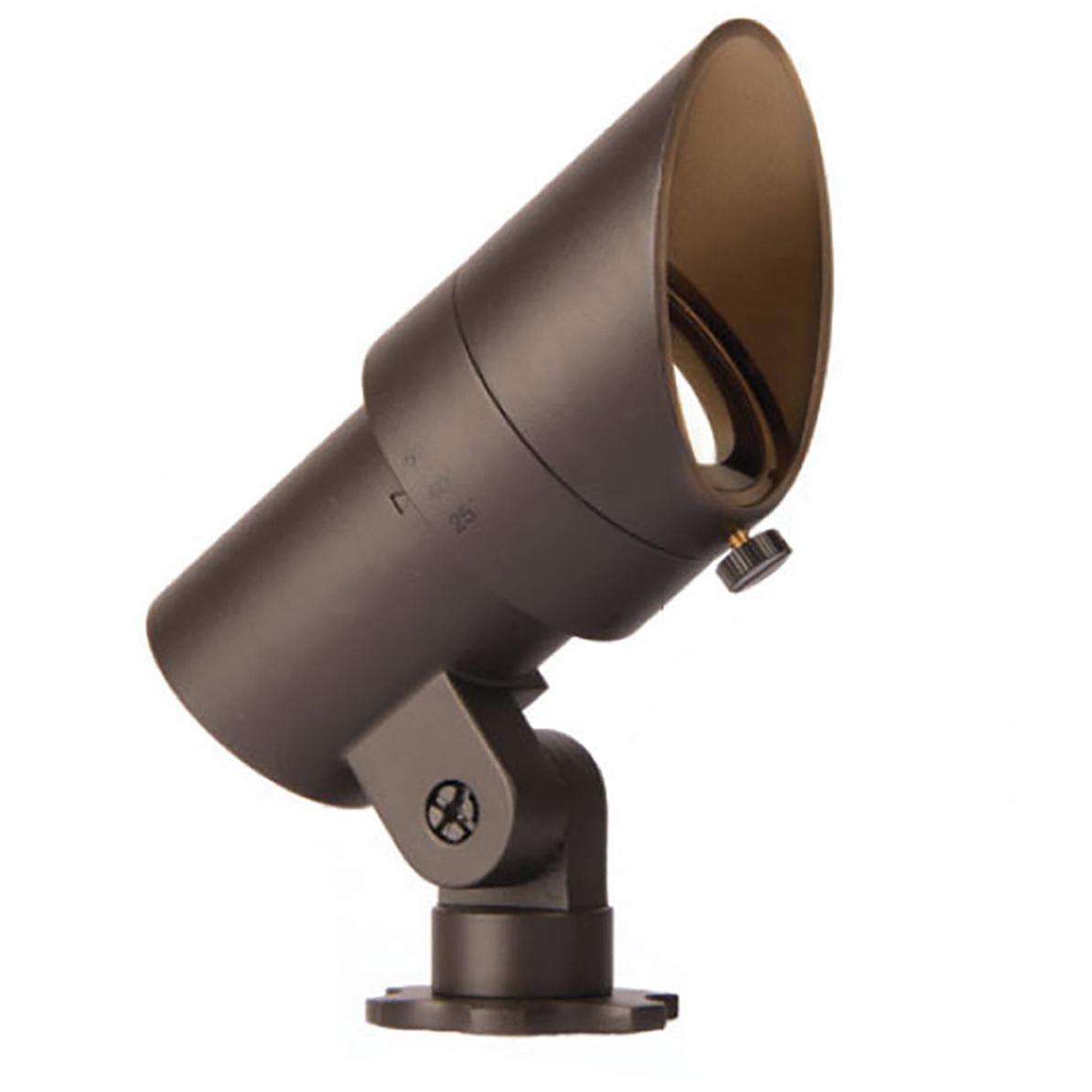 Mini Accent Solid Brass Coated in Bronze Low Voltage Accent Light in 2700K Warm LED, WAC Landscape