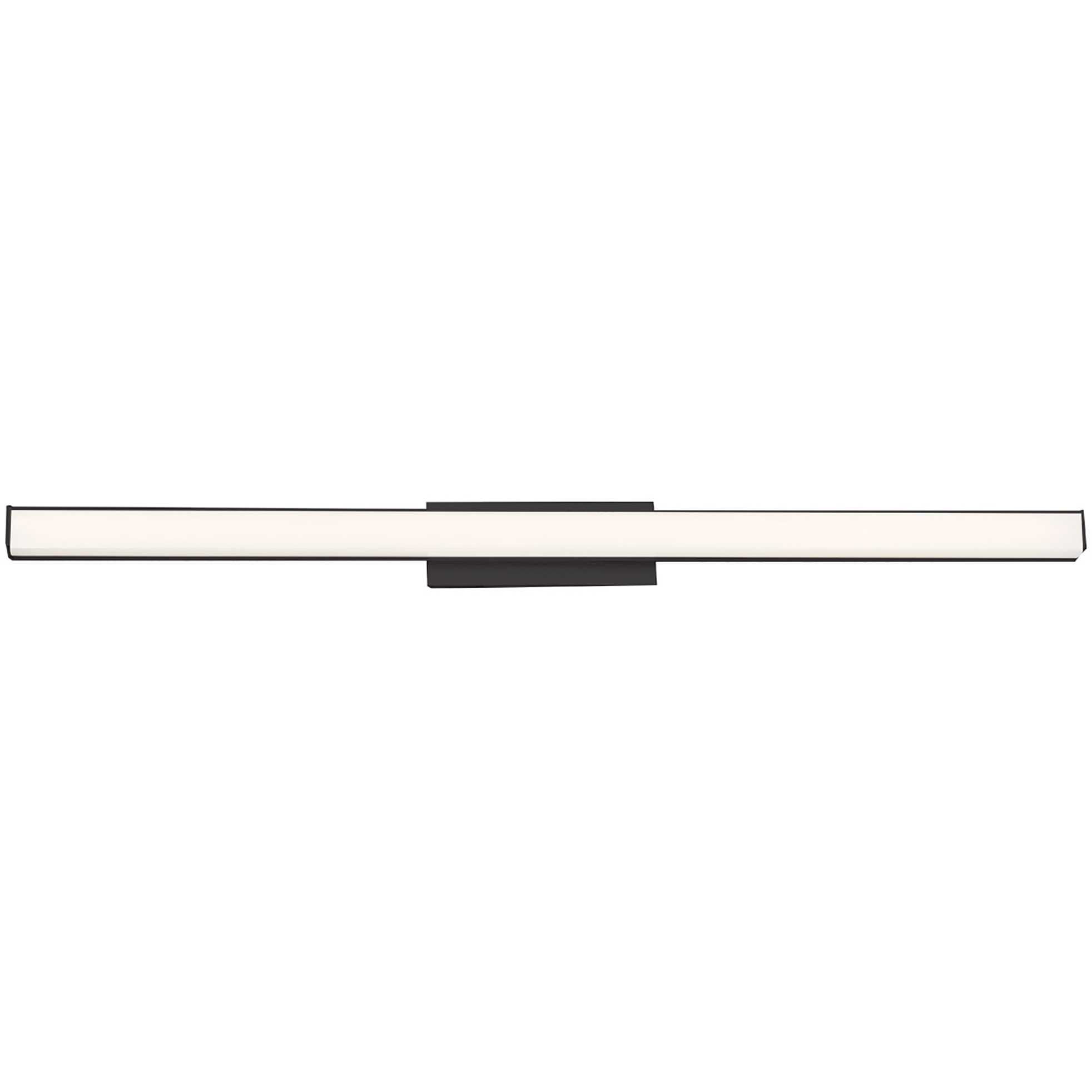 Brink LED 36 inch Black Bath Vanity & Wall Light in 3500K, dweLED