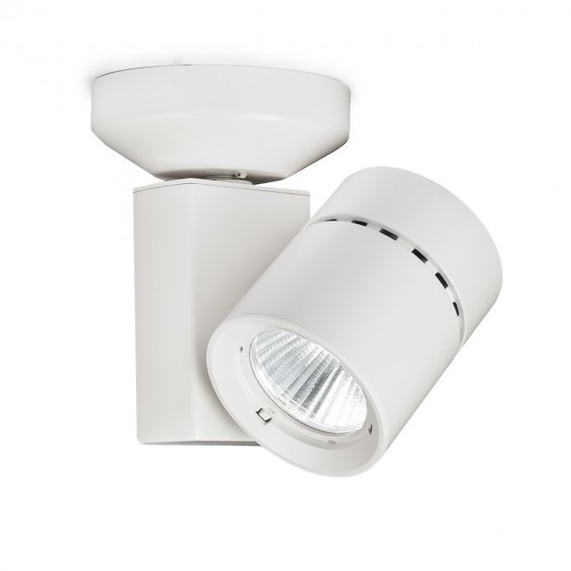 Exterminator II LED 4.5 inch White Flush Mount Ceiling Light in 85, 3500K