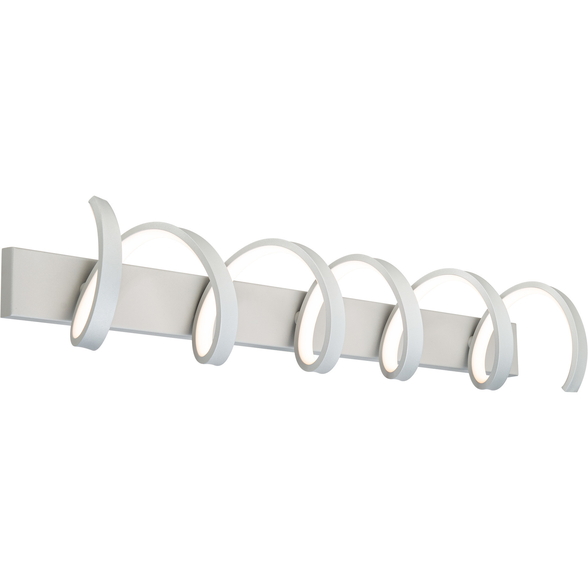 Marques LED 40 inch Titanium Bath Vanity & Wall Light, dweLED
