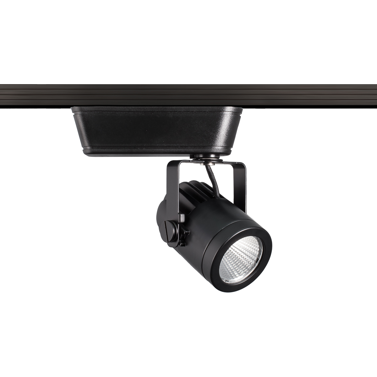 Precision 1 Light 120 Black L Track Fixture Ceiling Light in 2700K