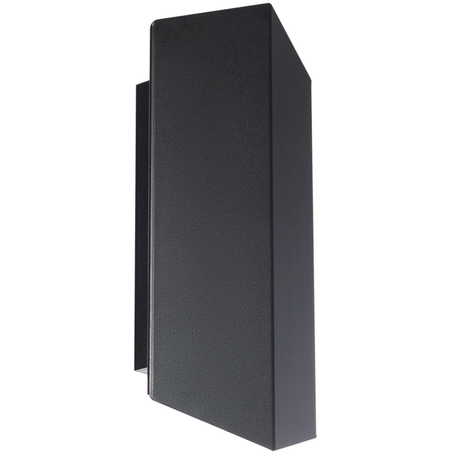 Summit LED 14 inch Black Outdoor Wall Light in 3500K, dweLED